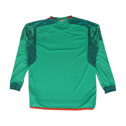 Men's Green Mexico Long Sleeve Jersey