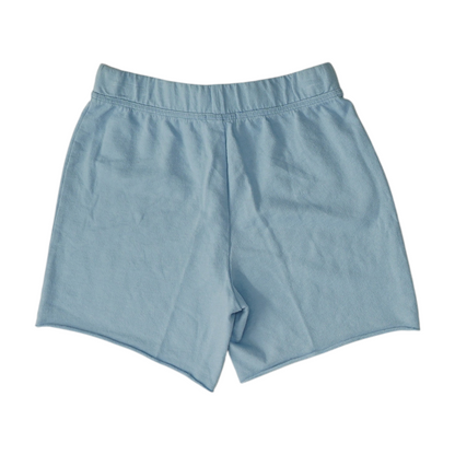 Blue Solid Active Shorts