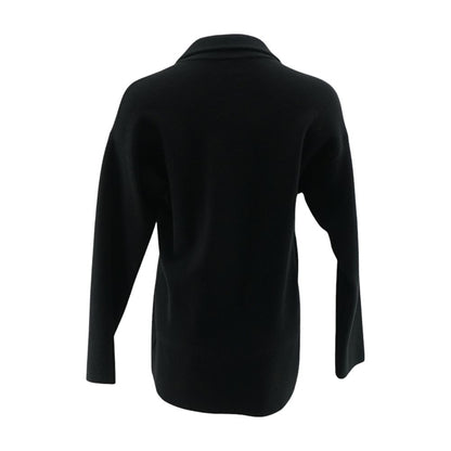 Black Solid Blazer