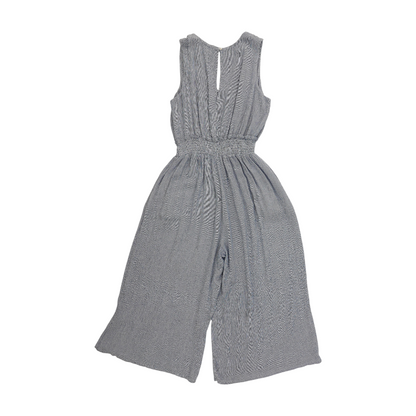 Blue Striped Jumpsuit