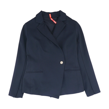Black Solid Blazer