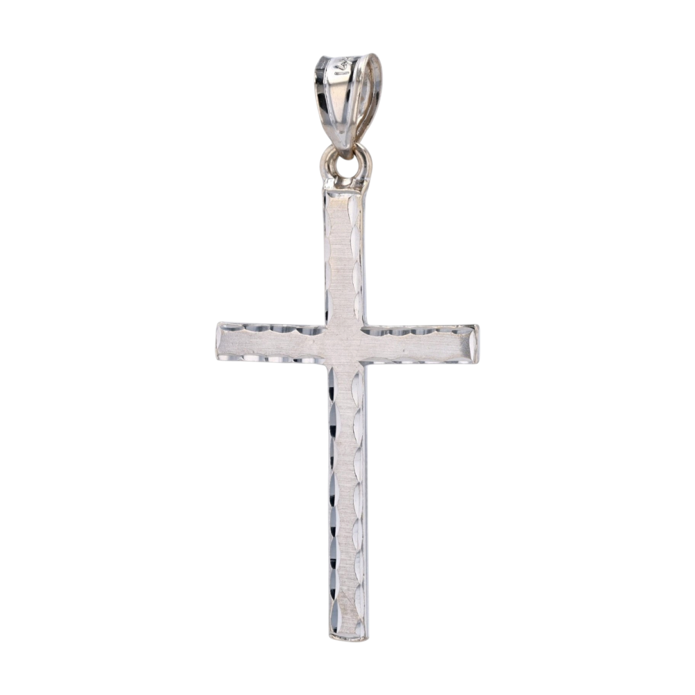 14K White Gold Pendant