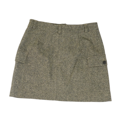 Gray Mini Skirt