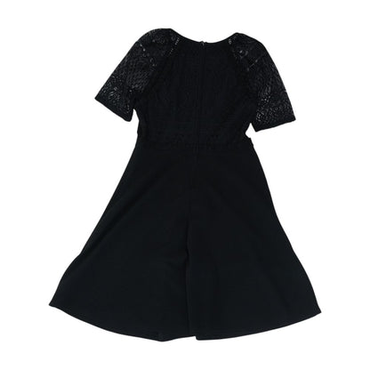 Black Solid Dress