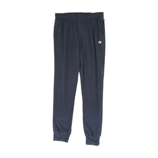 Navy Solid Active Pants