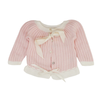Pink Cardigan Sweater