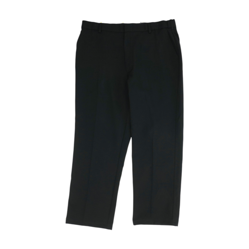Black Straight Pants