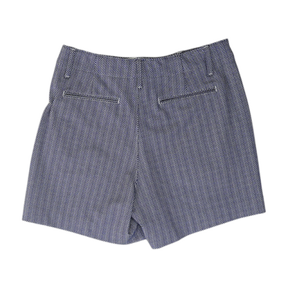 Blue Chevron Chino Shorts
