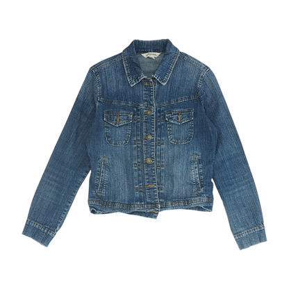 Blue Solid Jacket