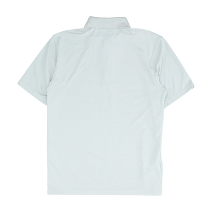 Tan Solid Short Sleeve Polo