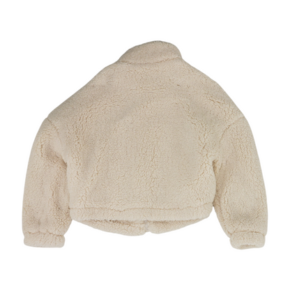 Cream Solid Jacket