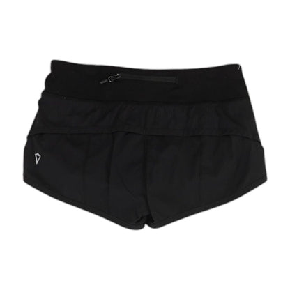 Black Striped Active Shorts