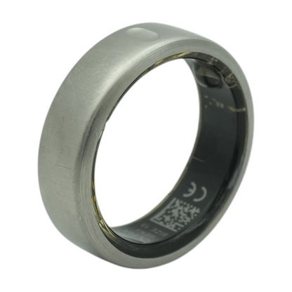 3rd Gen Brushed Titanium Smart Ring