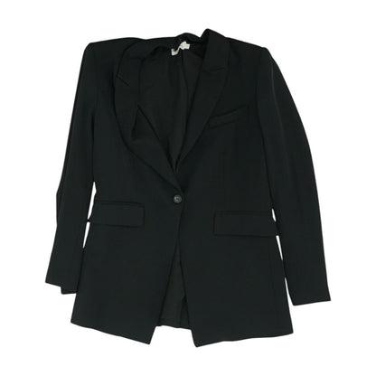 Black Solid Blazer
