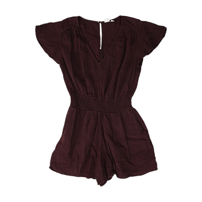 Maroon Romper