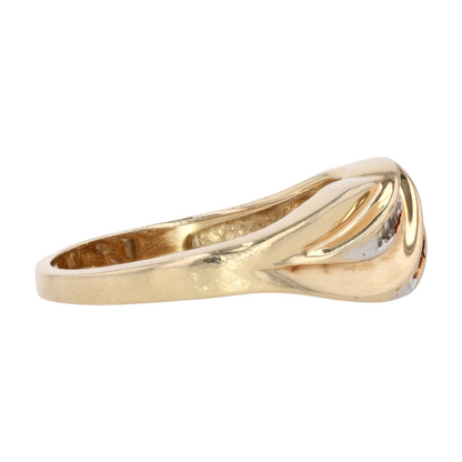 1/10 ctw 10K Yellow Gold Diamond Fashion Ring