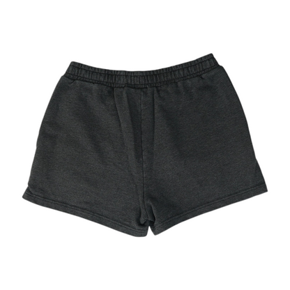 Gray Solid Active Shorts