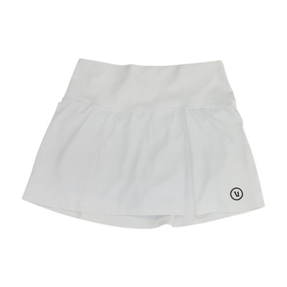 White Mini Skort