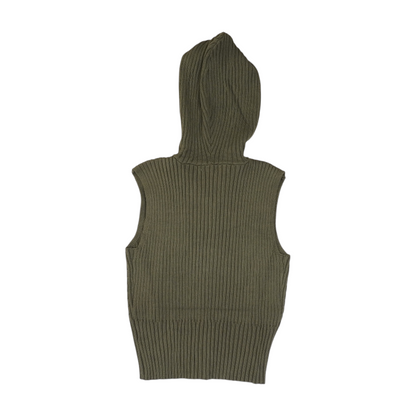 Green Solid Active Vest