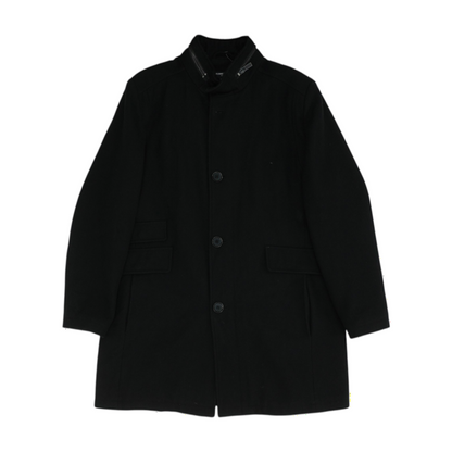 Black Solid Coat