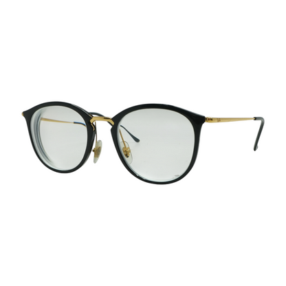 Black RB 7140 Round Prescription Eyewear