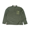Green Solid 1/4 Zip Pullover