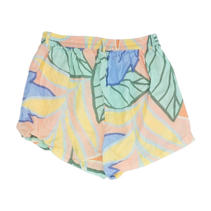 Multi Abstract Knit Shorts