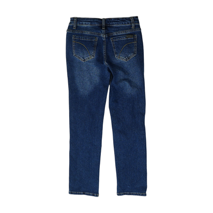 Navy Solid Jeans