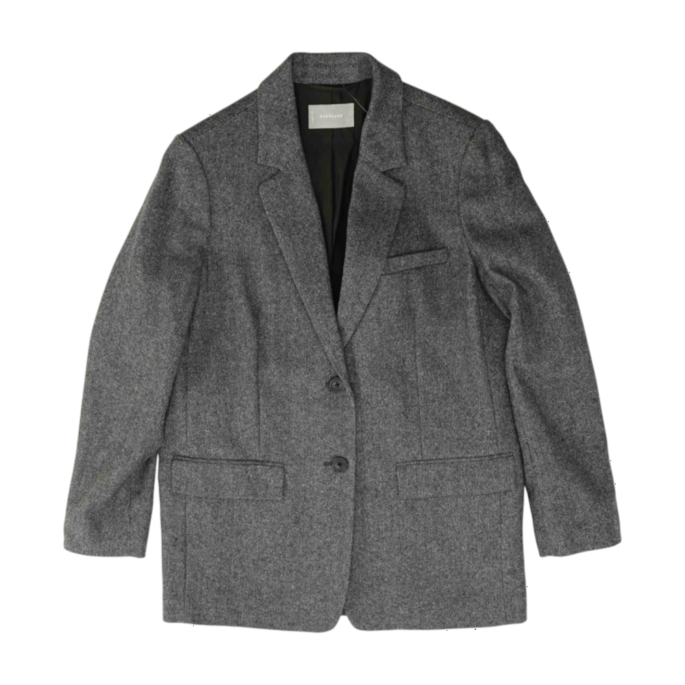 Black Chevron Blazer