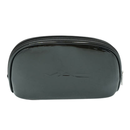 Black Solid Makeup Bag