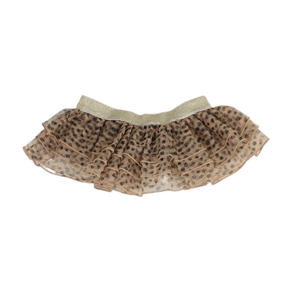 Brown Polka Dot Skirt