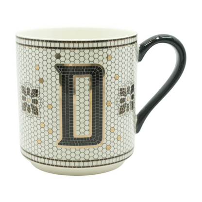 "D" Monogram Mug