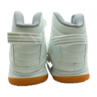 White Mid-Top Athletic Shoes
