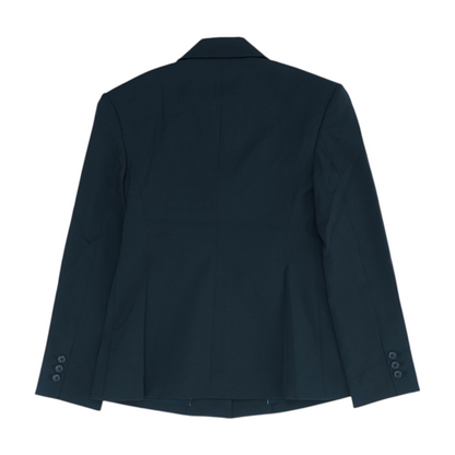 Black Solid Blazer