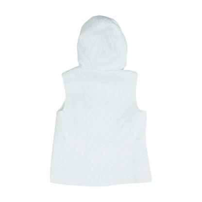 White Solid Vest