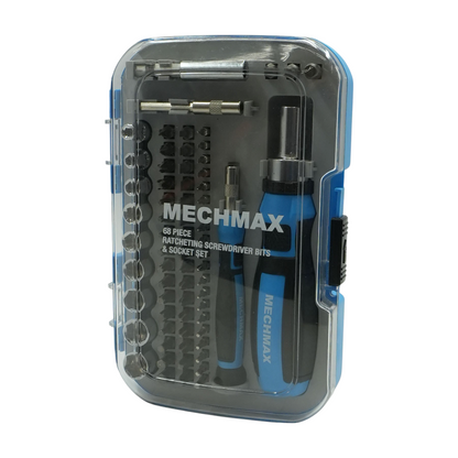 Ratcheting Screwdriver Bits & Socket Set