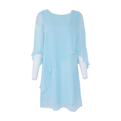 Blue Petite Midi Dress