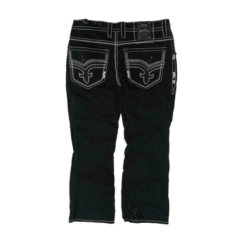 Black Straight Jeans