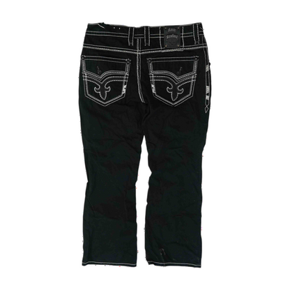 Black Straight Jeans