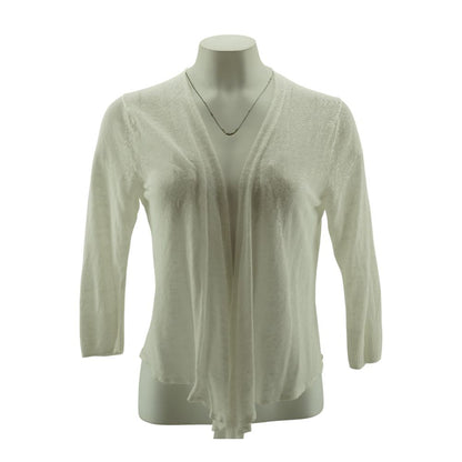 White Cardigan Sweater