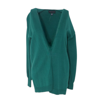 Green Cardigan Sweater