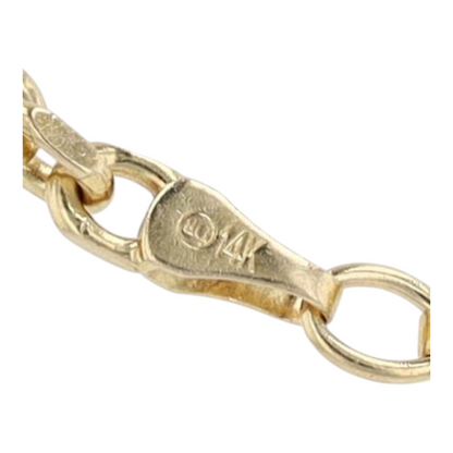 14K Yellow Gold Chain Necklace – Image 3
