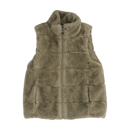 Brown Solid Vest