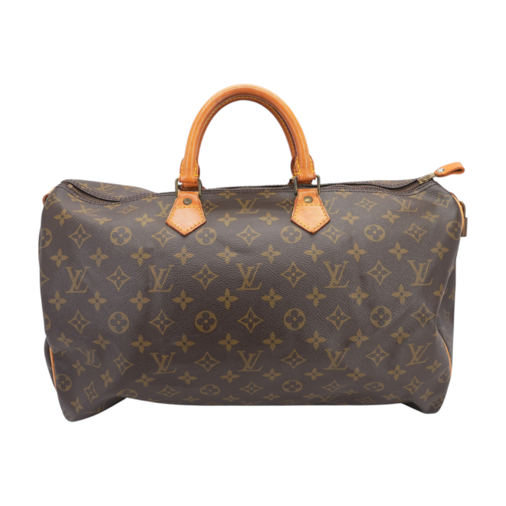 Brown Speedy 40 Handbag