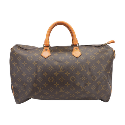 Brown Speedy 40 Handbag