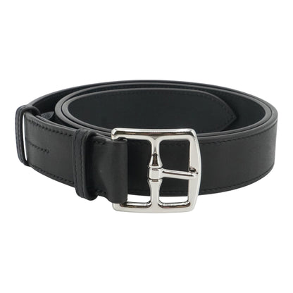 Noir Etriviere 32 Belt in Barenia Calfskin