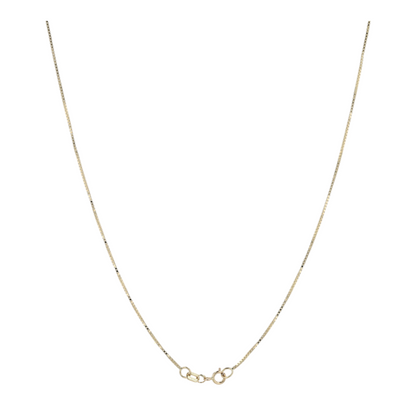14K Yellow Gold Opal Pendant Necklace