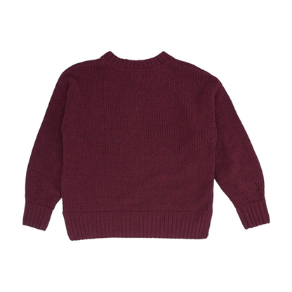 Maroon Pullover Sweater
