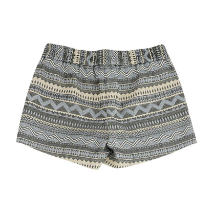 Blue Graphic Shorts