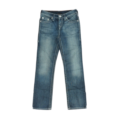 Blue Straight Jeans